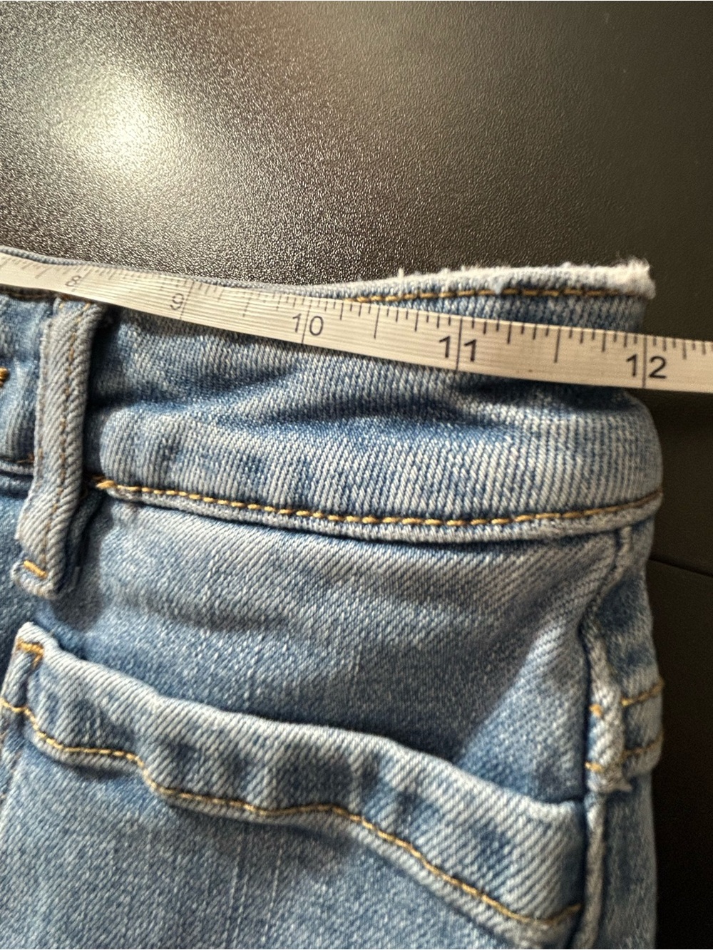 Rolla’s Sailor Jeans High Rise Wide Leg Light Wash Patch Pocket Size 25 Denim - Picture 5 of 7